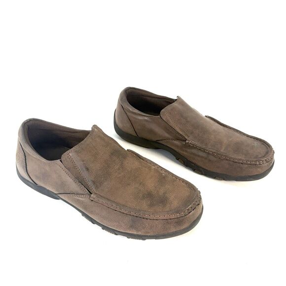 Roper Trent Mens Loafer Brown Leather Casual Shoe 11.5 (09-020-0191-9529) main image 8